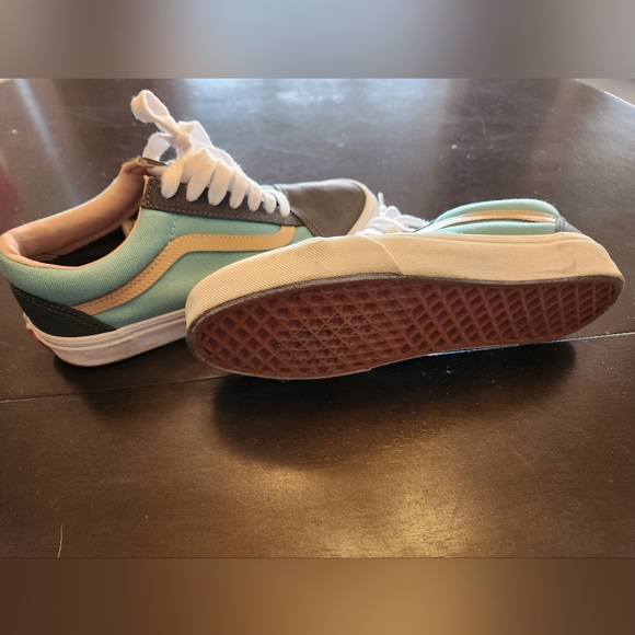 Vans Old Skool Textured Suede Pewter Women's 6.5 - Picture 3 of 4